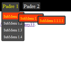 Menu PHP + XML + JQuery + JavaScript + Css