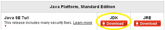 Download JDK