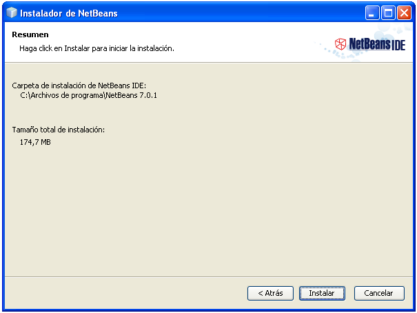 Instalar NetBeans