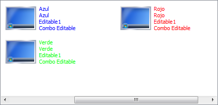 ListView con colores retocados
